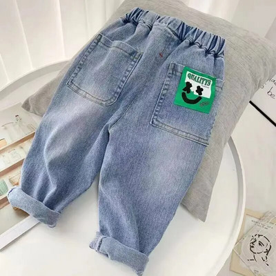 Copii Jeans Boby Pantaloni clasici de modă Îmbrăcăminte din denim Copii Băieți Pantaloni lungi casual 1-8A