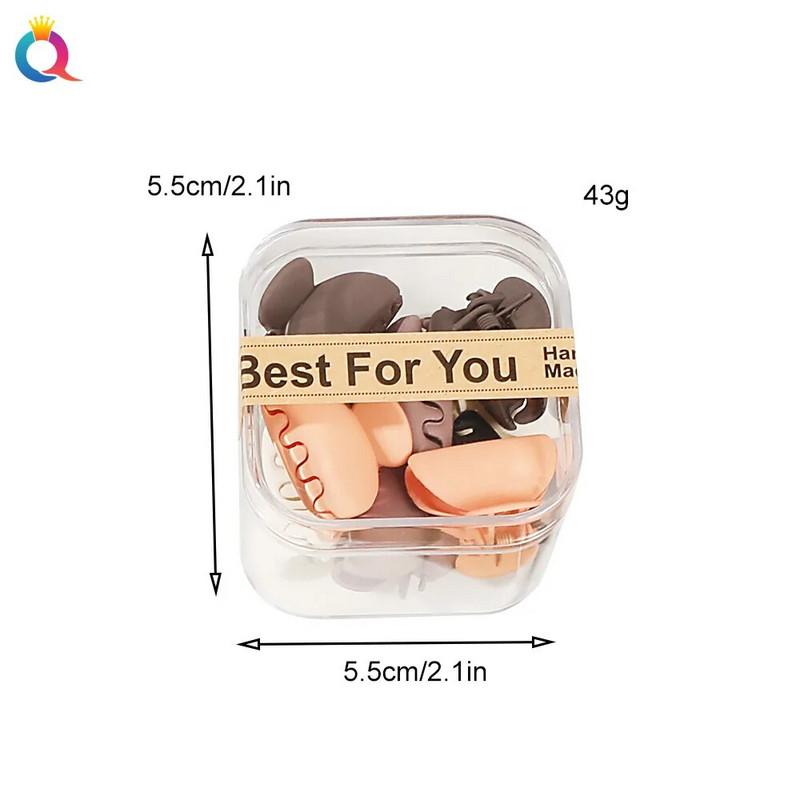 10 τμχ/σετ Mini Hair Claws Clip Crab Baby Gilrs Πλαστικά Sweet Small Clips Γυναικεία Barrettes Headwear Αξεσουάρ μόδας