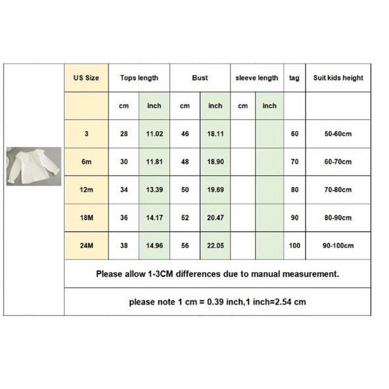 Tüdrukute särgid Kevad sügis Mood Ruffle pits Kael Beebi Tüdrukud Pluusid Pikad Varrukad Korea Topid Lapsed Lapsed Riided 0-24