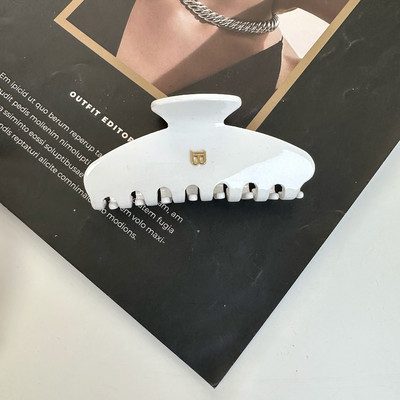 2023 Slovo B Hairclaws Shark Clip Visoki konjski rep Kopca za hvatanje kose Pokrivala za glavu Ženske modne ukosnice Dodaci za kosu Novo