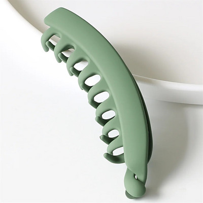 Divat Banán Clip Női Leopárdmintás Gyöngy hajtű Lányok Lófarok Barrettes Hajformázó Eszköz Haj Kiegészítők Fejfedők