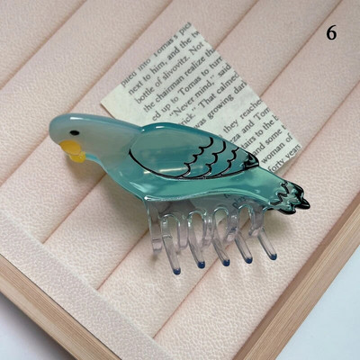 2023 Cartoon Birds Owl Acetate Hair Claws Crab Hair Clips Δημιουργικά μοντέρνα γυναίκες Πολυτελή κλιπ για καβούρι Αξεσουάρ μαλλιών με κλιπ αλογοουράς