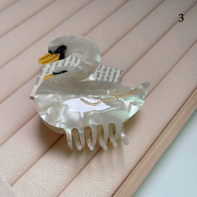 2023 Cartoon Birds Owl Acetate Hair Claws Crab Hair Clips Δημιουργικά μοντέρνα γυναίκες Πολυτελή κλιπ για καβούρι Αξεσουάρ μαλλιών με κλιπ αλογοουράς