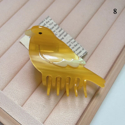 2023 Cartoon Birds Owl Acetate Hair Claws Crab Hair Clips Δημιουργικά μοντέρνα γυναίκες Πολυτελή κλιπ για καβούρι Αξεσουάρ μαλλιών με κλιπ αλογοουράς