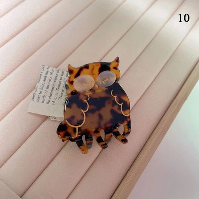 2023 Cartoon Birds Owl Acetate Hair Claws Crab Hair Clips Δημιουργικά μοντέρνα γυναίκες Πολυτελή κλιπ για καβούρι Αξεσουάρ μαλλιών με κλιπ αλογοουράς