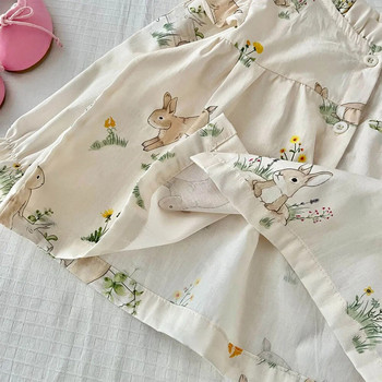 Момичешка блуза за деца с дълъг ръкав, флорални пролетни новопристигнали памучни детски дрехи, ризи за малки деца