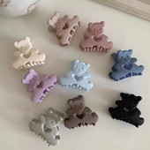 Drăguț ursuleț Gheare pentru păr pentru fete Agrafe pentru păr Accesorii pentru păr Coadă de cal Agrafe de păr fixe Articole pentru cap coreeană Ornamente pentru bentita pentru copii