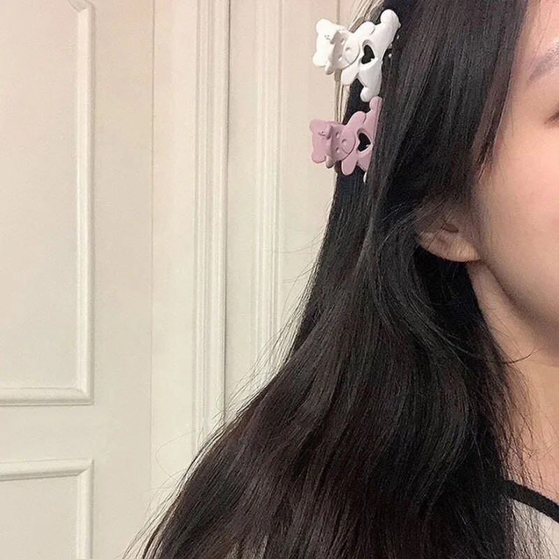 Drăguț ursuleț Gheare pentru păr pentru fete Agrafe pentru păr Accesorii pentru păr Coadă de cal Agrafe de păr fixe Articole pentru cap coreeană Ornamente pentru bentita pentru copii