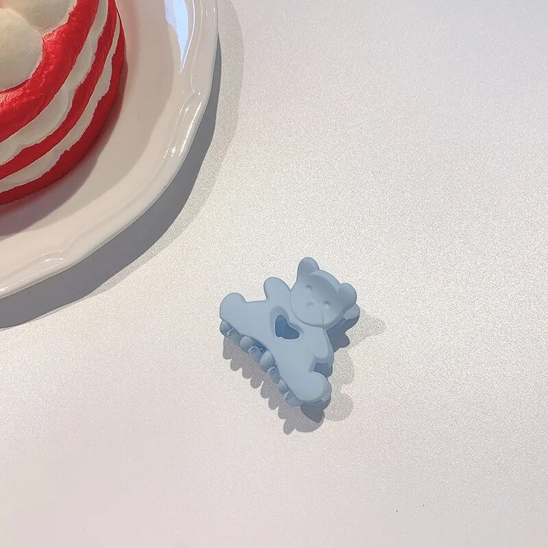 Drăguț ursuleț Gheare pentru păr pentru fete Agrafe pentru păr Accesorii pentru păr Coadă de cal Agrafe de păr fixe Articole pentru cap coreeană Ornamente pentru bentita pentru copii