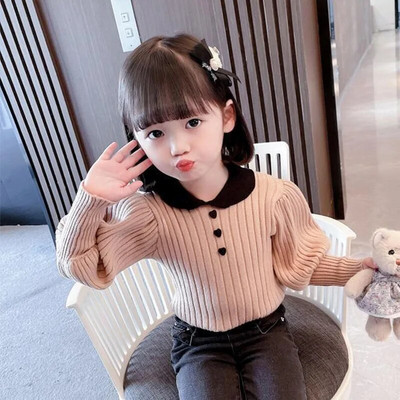 Őszi gyerek ingek új lányok sifon blúz ing hosszú ujjú tavaszi őszi gyerekruhák lányoknak való ingek tipegő blúz