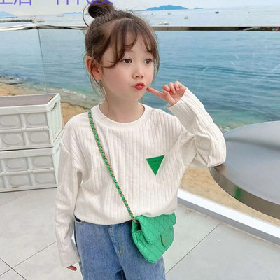 Őszi gyerek ingek új lányok sifon blúz ing hosszú ujjú tavaszi őszi gyerekruhák lányoknak való ingek tipegő blúz