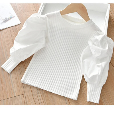 Őszi gyerek ingek új lányok sifon blúz ing hosszú ujjú tavaszi őszi gyerekruhák lányoknak való ingek tipegő blúz