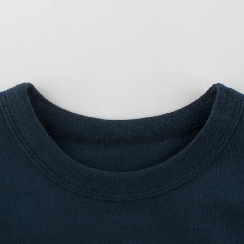 Hanorac de toamnă 2024, băieți, fete, desene animate, astronaut, tricouri, mâneci lungi pentru copii, topuri din bumbac, spațiu pentru copii, haine pentru copii