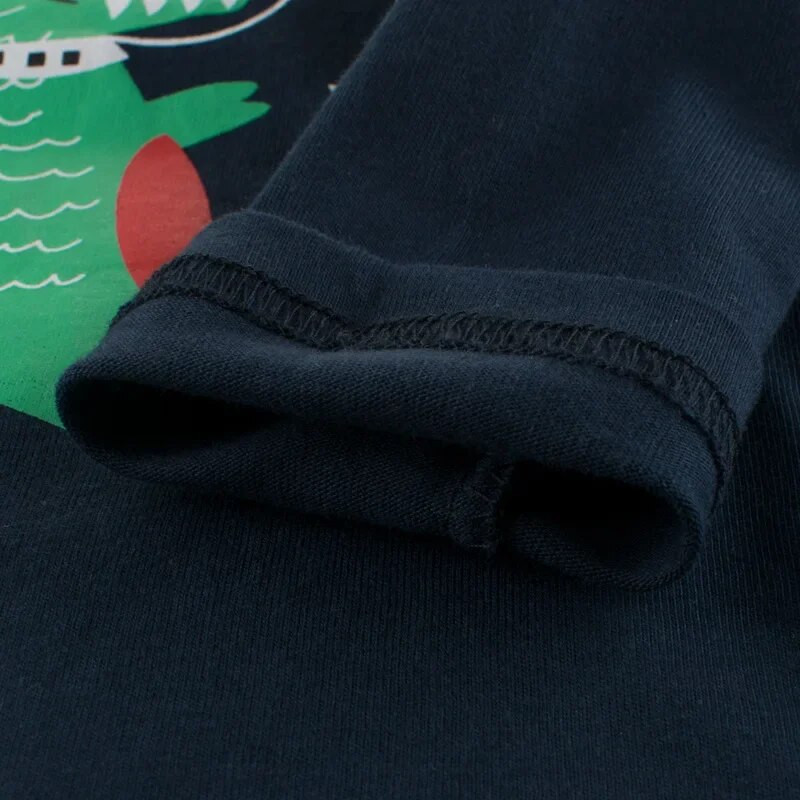 Hanorac de toamnă 2024, băieți, fete, desene animate, astronaut, tricouri, mâneci lungi pentru copii, topuri din bumbac, spațiu pentru copii, haine pentru copii