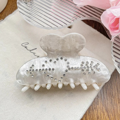 YHJ akrüülist valentini kivist südamest juukseküüned haaratsid Uue disainiga haikrabid juukseküüsklambrid juuste aksessuaarid naistele