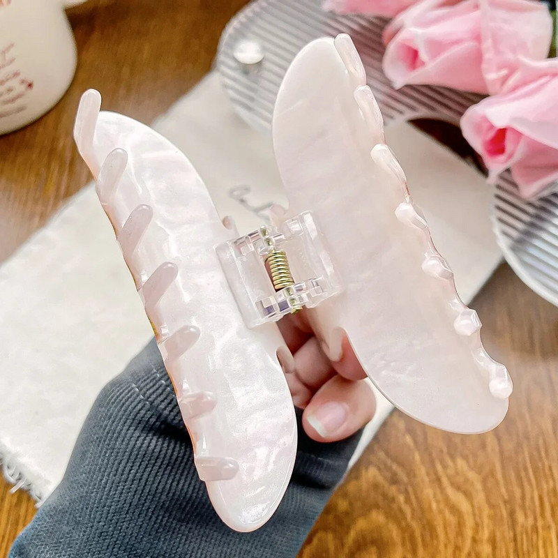 YHJ akrüülist valentini kivist südamest juukseküüned haaratsid Uue disainiga haikrabid juukseküüsklambrid juuste aksessuaarid naistele