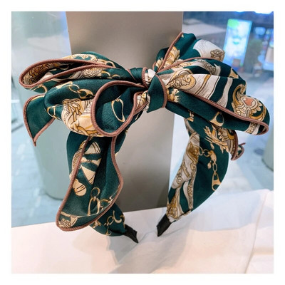 Κορδέλα για τα μαλλιά της αυθεντικής ρετρό στυλ λεοπάρ κεφαλόδεσμος πολλαπλών στρώσεων φιόγκος κεφαλόδεσμος σειράς αξεσουάρ κεφαλόδεσμου νεράιδα Γυναικεία