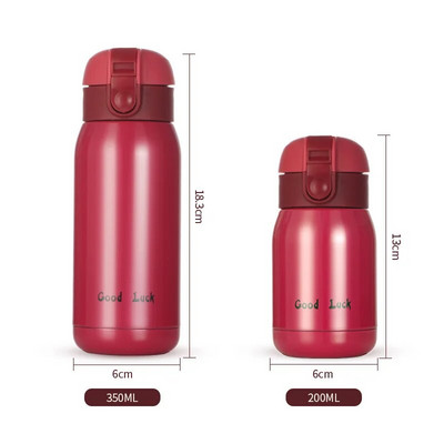 200ml/350ml Cute Candy Mini termostops lastele multifilmi kuumaveepudel roostevabast terasest termokohvikruus isoleeritud vaakumkolb