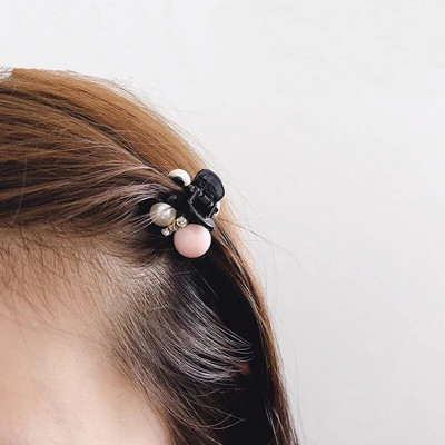 Elegáns kamélia gyöngy hajkarmok kapcsok hajfogantyúk nőknek 2021 rózsavirág strasszos akril hajkiegészítők bilincsek nagykereskedelme