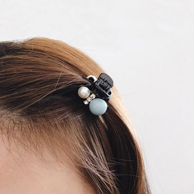 Elegáns kamélia gyöngy hajkarmok kapcsok hajfogantyúk nőknek 2021 rózsavirág strasszos akril hajkiegészítők bilincsek nagykereskedelme