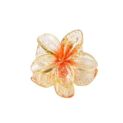 4*4cm Agrafe pentru flori de păr Hawaiian Plumeria Beach Flowers Gheare Barrettes Accesorii Barrette Copii Colorate Femei Piesa Artificial