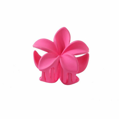 4*4cm Juukselilleklambrid Hawaiian Plumeria Rannalilled Küüspead Aksessuaarid Barrette Lastele Värvilised naistetükid Kunstlikud