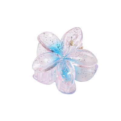 4*4cm Juukselilleklambrid Hawaiian Plumeria Rannalilled Küüspead Aksessuaarid Barrette Lastele Värvilised naistetükid Kunstlikud