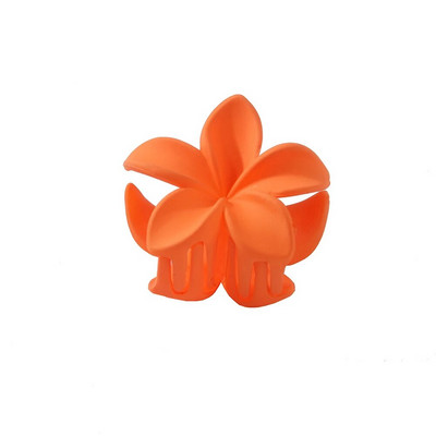 4*4cm Juukselilleklambrid Hawaiian Plumeria Rannalilled Küüspead Aksessuaarid Barrette Lastele Värvilised naistetükid Kunstlikud