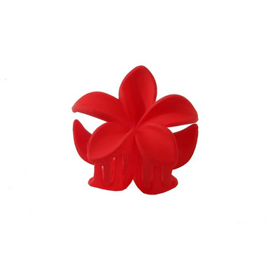 4*4cm Juukselilleklambrid Hawaiian Plumeria Rannalilled Küüspead Aksessuaarid Barrette Lastele Värvilised naistetükid Kunstlikud
