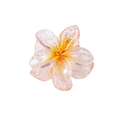 4*4cm Juukselilleklambrid Hawaiian Plumeria Rannalilled Küüspead Aksessuaarid Barrette Lastele Värvilised naistetükid Kunstlikud