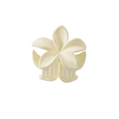 4*4cm Juukselilleklambrid Hawaiian Plumeria Rannalilled Küüspead Aksessuaarid Barrette Lastele Värvilised naistetükid Kunstlikud