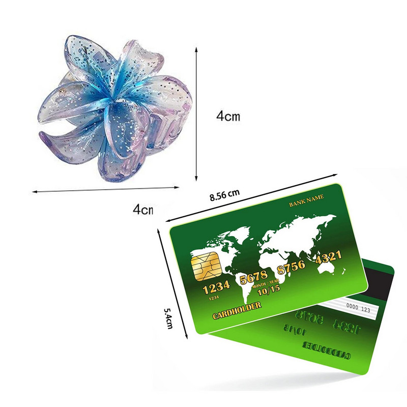 4*4cm Juukselilleklambrid Hawaiian Plumeria Rannalilled Küüspead Aksessuaarid Barrette Lastele Värvilised naistetükid Kunstlikud