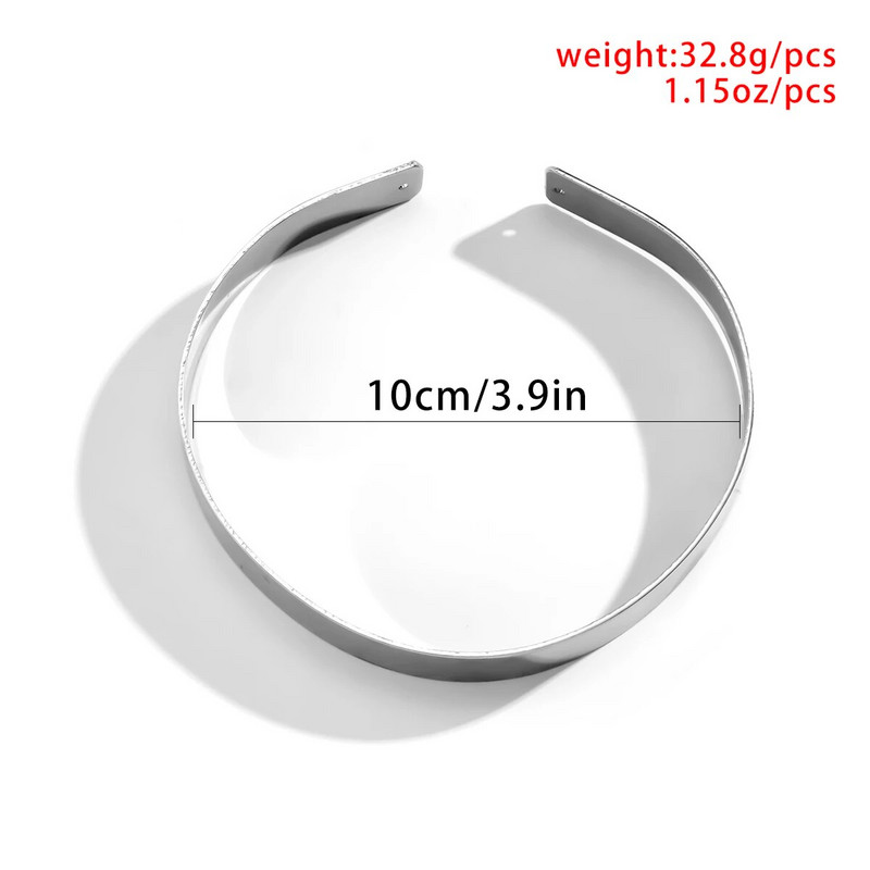 Salircon divatos minimalista felkar karkötő férfiaknak alkalmi fém keskeny sima, állítható kar mandzsetta karkötő test ékszerek