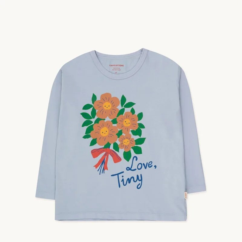 Új TC Kids Hosszú ujjú póló Babaruha Gyerek Rajzfilm Nyomtatás Alsó ing Újszülött Pamut Aranyos Felsők Fiúk Lány Pólók