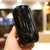 Mini cană termoizolată Sticlă de apă sport Cer înstelat Mini capacitate băutură etanșă Cana de cafea Balon de vid din oțel inoxidabil