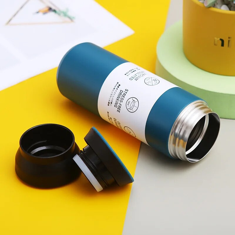 480 ml nerūdijančio plieno termosas butelis terminis puodelis, nepralaidus automobilinis vakuuminis kolbas Kavos puodelis kelioniniai izoliuoti buteliai Garrafa Termica