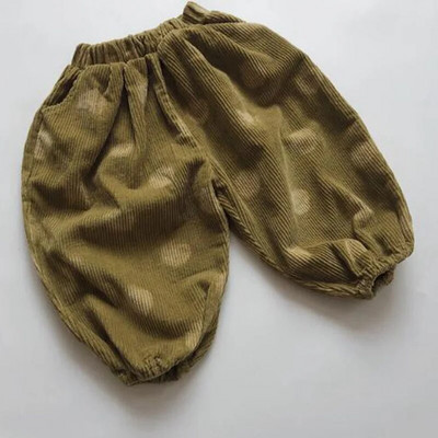 Пролет Есен Деца Бебешки Момчета Момичета Свободни панталони Детски дрехи Joint Turnip Pants Ежедневни панталони Бебешки момчета Момичета Детски панталони