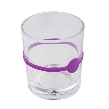 Хранителен силиконов бокал Чаша за пиене на вино Етикет за маркиране с дълга лента Чаша за вино Маркери за стъкло Домашен бар Аксесоари за кухненски инструменти