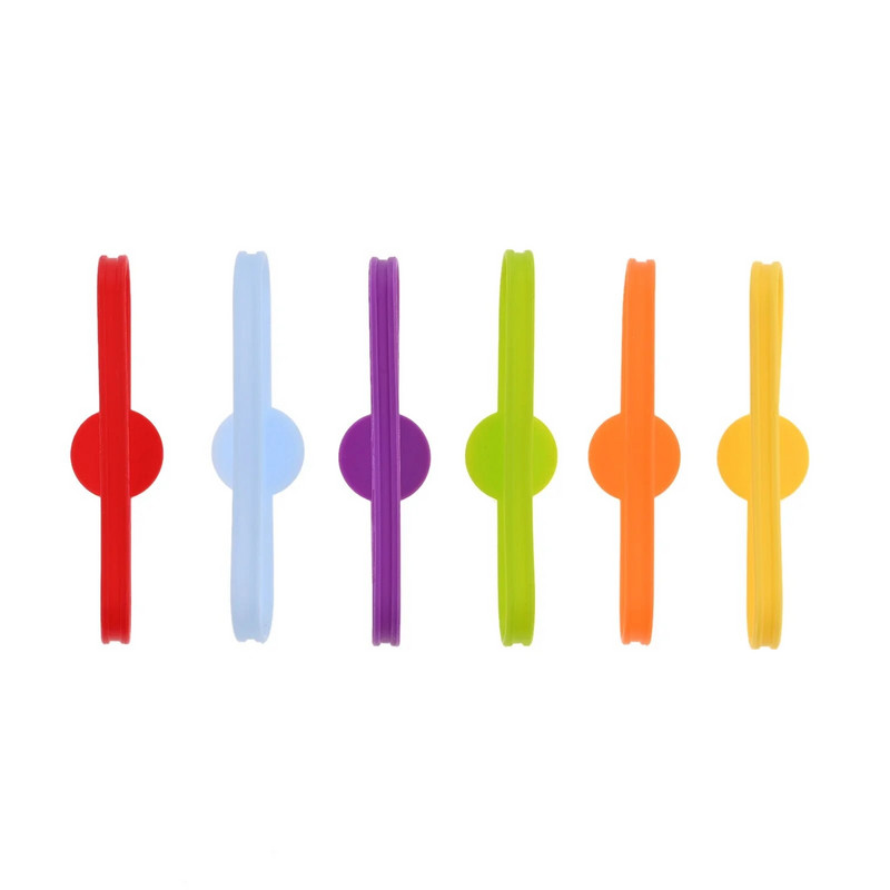 Maisto klasės silikoninė taurė vyno gėrimo puodelis ilgos juostelės žymėjimas vyno puodelis stiklo žymekliai Namų baras Virtuvės įrankių priedai