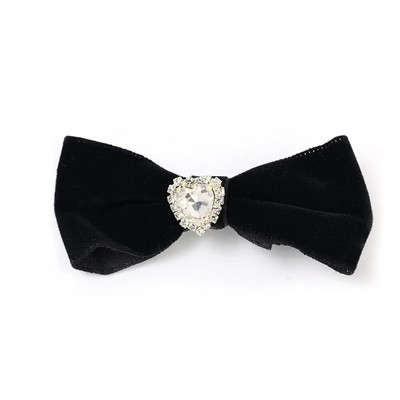 Fashion Bowknot Hair Claw lány hercegnőhöz Elegáns francia masnis fejdísz Kapcsolós vissza Updo Hair Shark Clip Crab Stick fejfedő