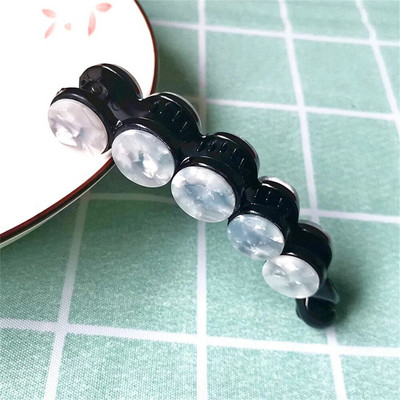 Marmoriteralised juukseküünisklambrid Banaaniklambrid kõrge hobusesabahoidja Libisemiskindlad juuksenõelaga juuksetarvikud naistele