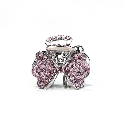 Clip pentru gheare de păr mic de lux cu strasuri, lebădă creativă, fluture, rechin, ace de păr pentru animale, femei, fete, machiaj, spălat, breton.