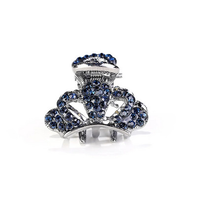 Clip pentru gheare de păr mic de lux cu strasuri, lebădă creativă, fluture, rechin, ace de păr pentru animale, femei, fete, machiaj, spălat, breton.