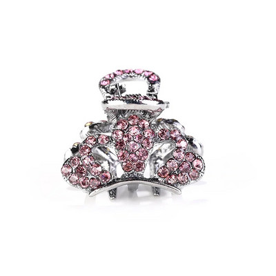 Clip pentru gheare de păr mic de lux cu strasuri, lebădă creativă, fluture, rechin, ace de păr pentru animale, femei, fete, machiaj, spălat, breton.