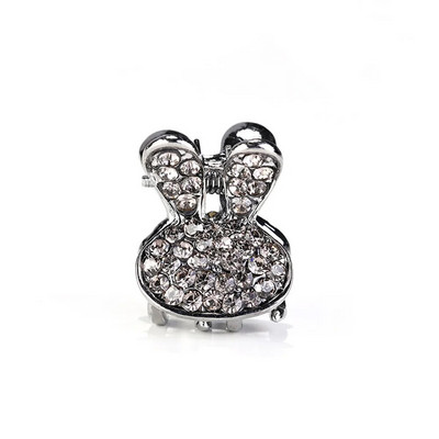 Clip pentru gheare de păr mic de lux cu strasuri, lebădă creativă, fluture, rechin, ace de păr pentru animale, femei, fete, machiaj, spălat, breton.