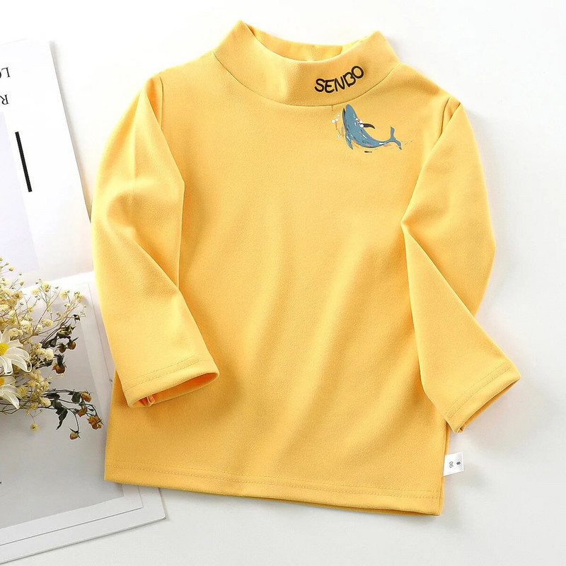 Toamnă 2 4 6 8 10 ani Haine confortabile pentru fete An Bluză Cămăși Moda copii mânecă trompetă Haine roz Top mânecă lungă Topuri albe