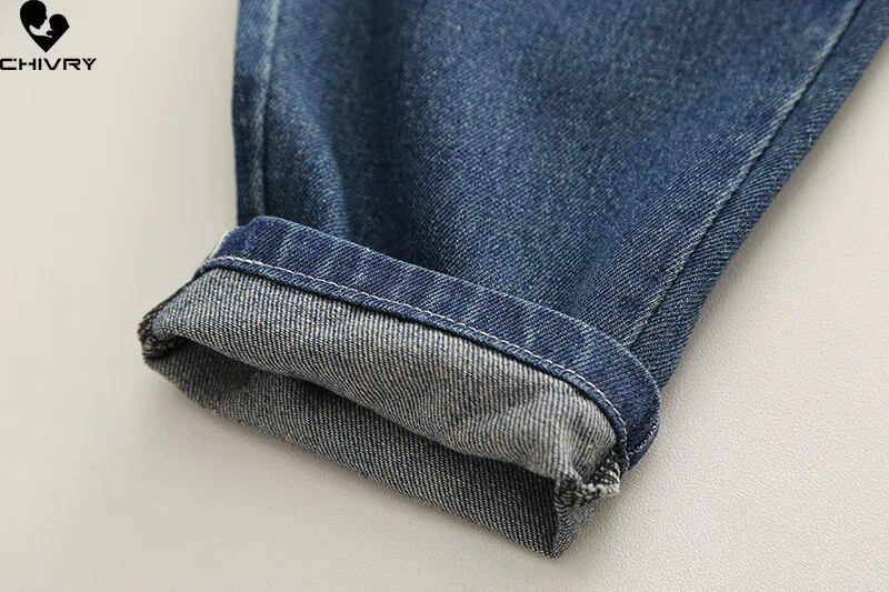 Nou 2024, blugi vintage, uni, largi, pentru băieți, clasici, denim, pantaloni lungi, pantaloni pentru copii, blugi casual, îmbrăcăminte de primăvară toamnă