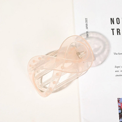 Moteriškos didelės plaukų spaustukai plaukų segtukai besiūliai plastikiniai ančių snapo letena moterims, mergaitėms, paprasti plaukų segtukai, formavimo įrankiai plaukų priedai