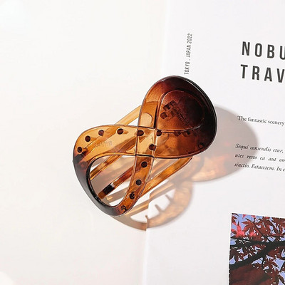 Moteriškos didelės plaukų spaustukai plaukų segtukai besiūliai plastikiniai ančių snapo letena moterims, mergaitėms, paprasti plaukų segtukai, formavimo įrankiai plaukų priedai