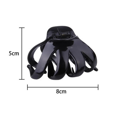 Laides Designer Octopus Hair Catch Agrafă mare de primăvară Agrafe pentru gheare de păr pentru femei Accesorii de păr pentru fete Articole pentru cap